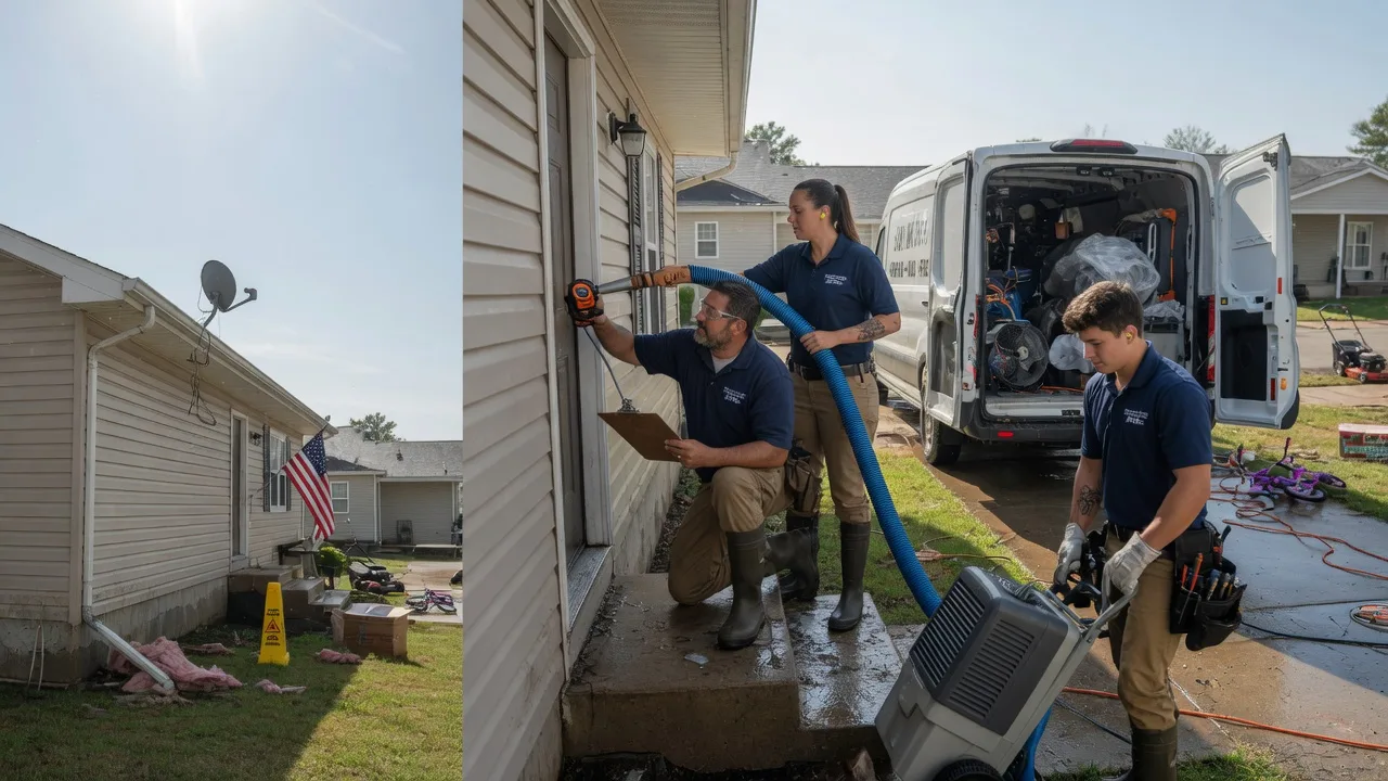 Ceiling Water Damage Restoration in Red River, NM near me